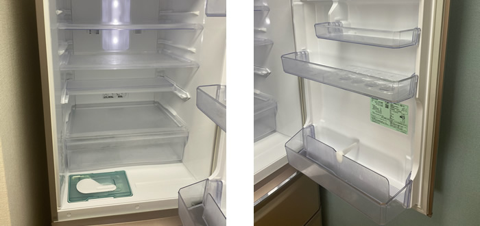 冷蔵庫クリーニング　施工例