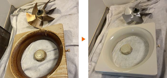 換気扇のお掃除例